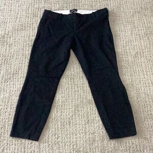 J. Crew Black Chinos Classic Straight-Leg Design